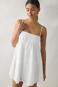 Kiss The Sky Lucie Broderie Babydoll Cami Mini Dress