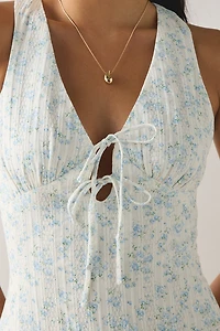 Kiss The Sky Summer Breeze Drop Waist Midi Dress