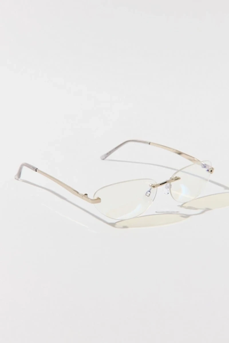 Jordan Rimless Blue Light Glasses