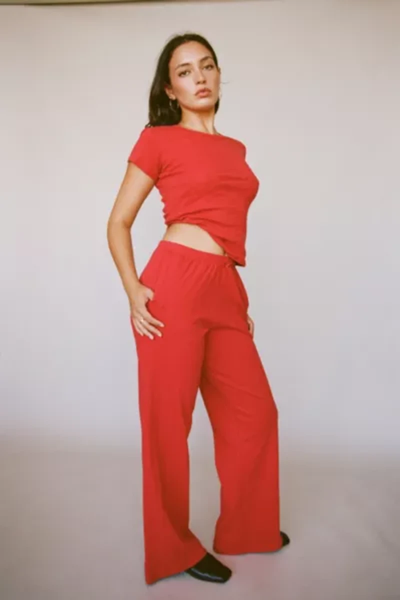 RAT BOI Pointelle Easy Pant