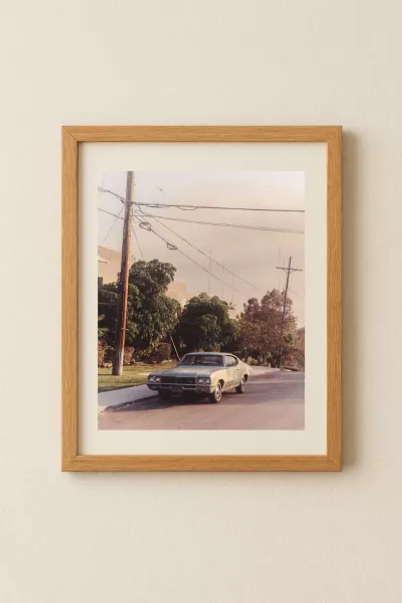 Evan Tetreault LA Vintage Car Art Print