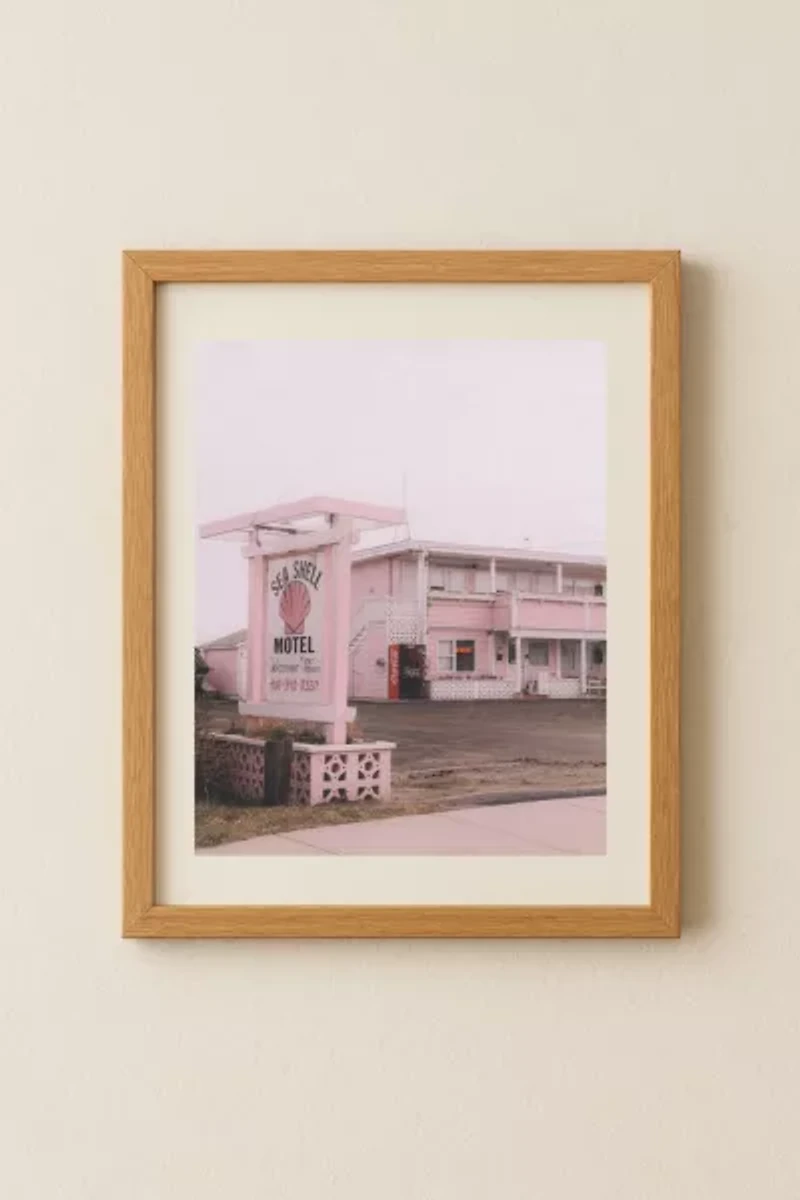 Evan Tetreault Sea Shell Motel Art Print
