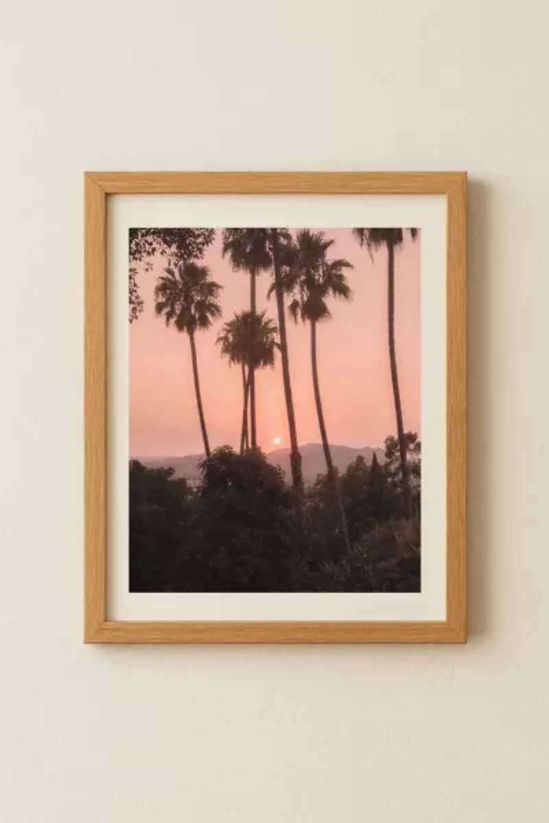 Evan Tetreault LA Skyline Art Print