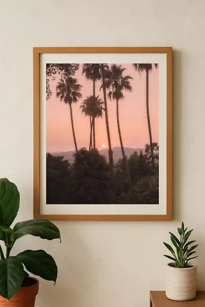 Evan Tetreault LA Skyline Art Print