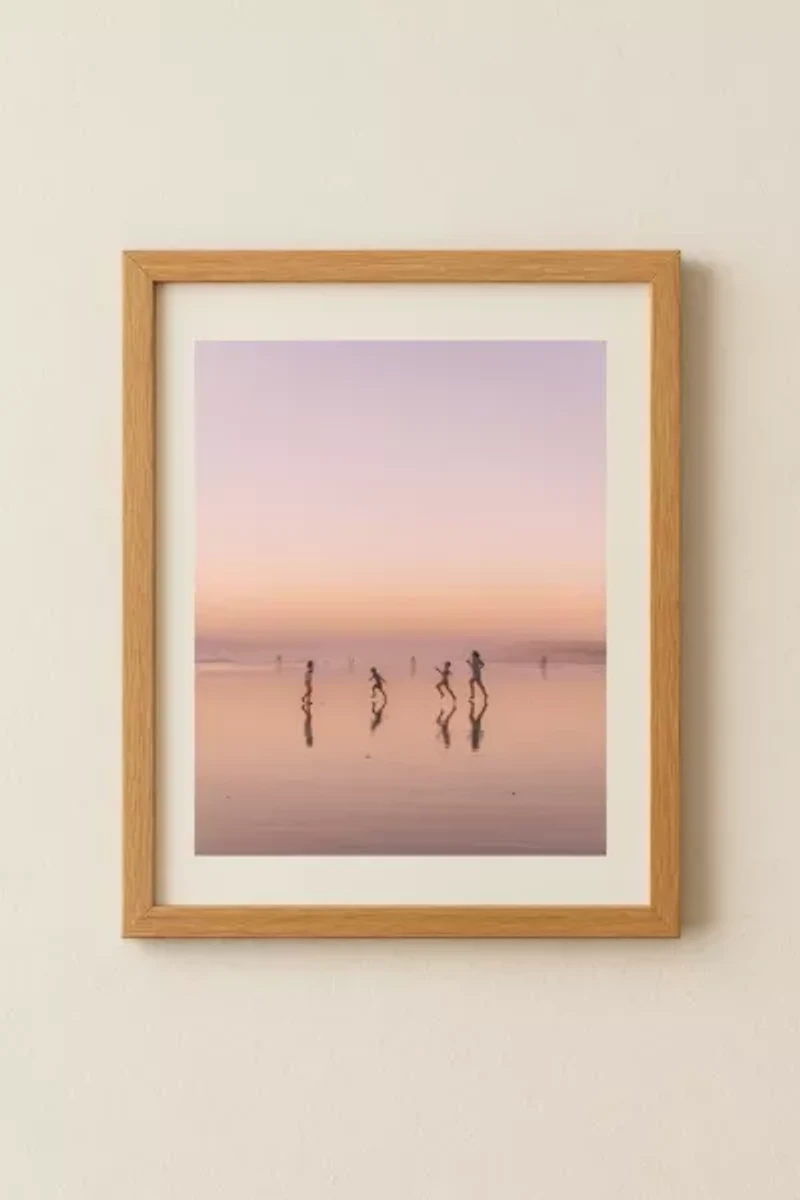 Evan Tetreault Beach At Dusk Art Print