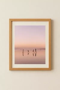 Evan Tetreault Beach At Dusk Art Print