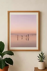 Evan Tetreault Beach At Dusk Art Print