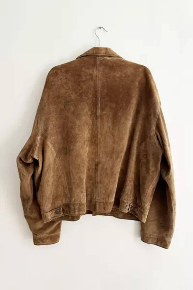 Vintage 90's GAP Suede Trucker Jacket