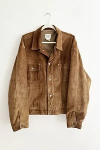 Vintage 90's GAP Suede Trucker Jacket