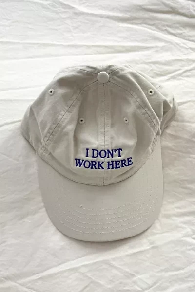 IDEA Books Sorry I Don't Work Here Cap