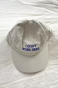 IDEA Books Sorry I Don't Work Here Cap