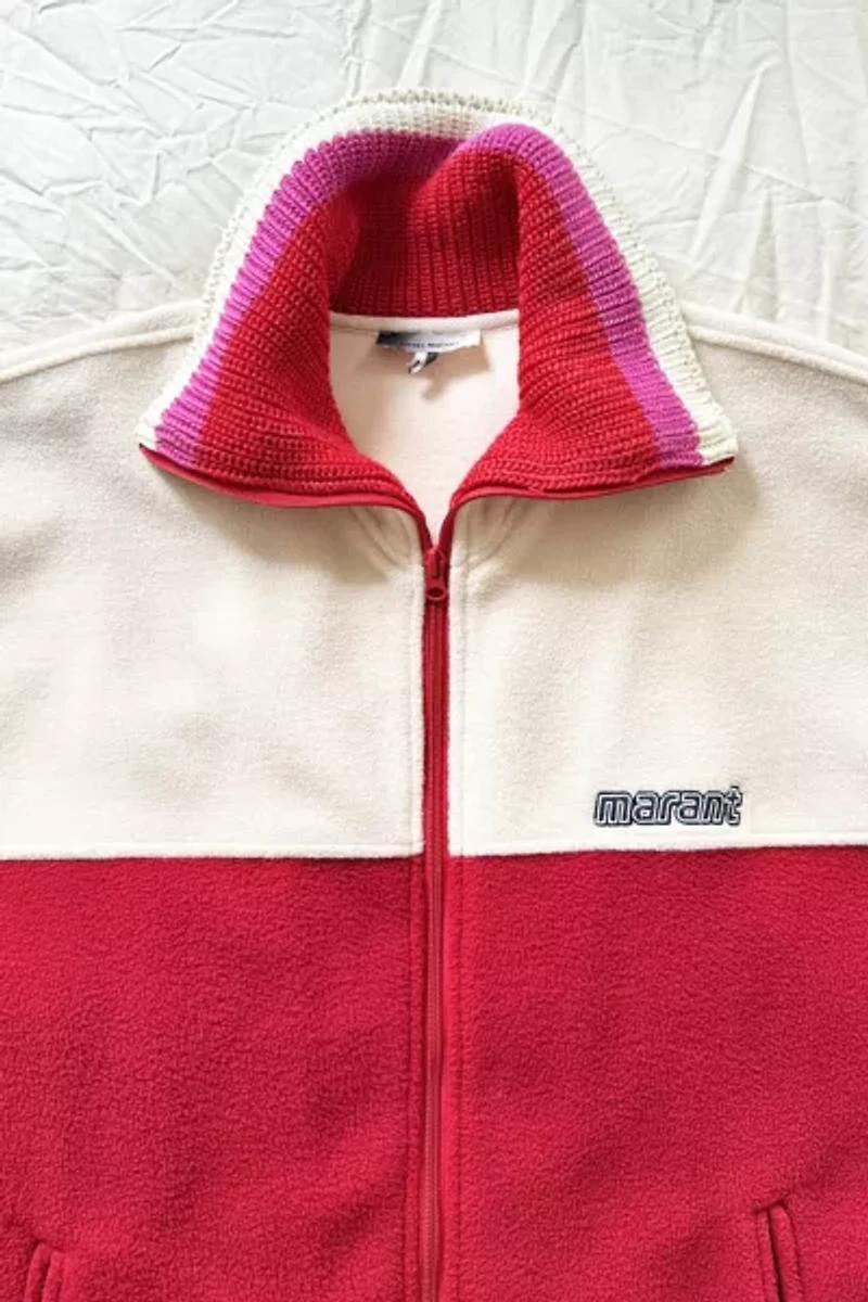 Isabel Marant Blocked Fleece Jacket