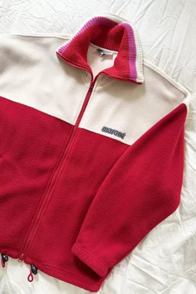 Isabel Marant Blocked Fleece Jacket