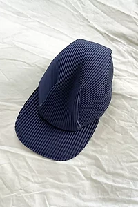 Issey Miyake Purple Pleated Hat