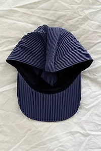 Issey Miyake Purple Pleated Hat