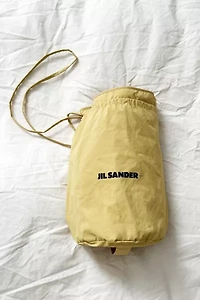 Jil Sander Yellow Quilted Scarf