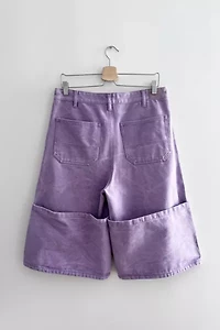 Acne Studios Lavender Baggy Shorts