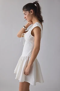 Kimchi Blue Right On Time Drop Waist Fit-And-Flare Mini Dress