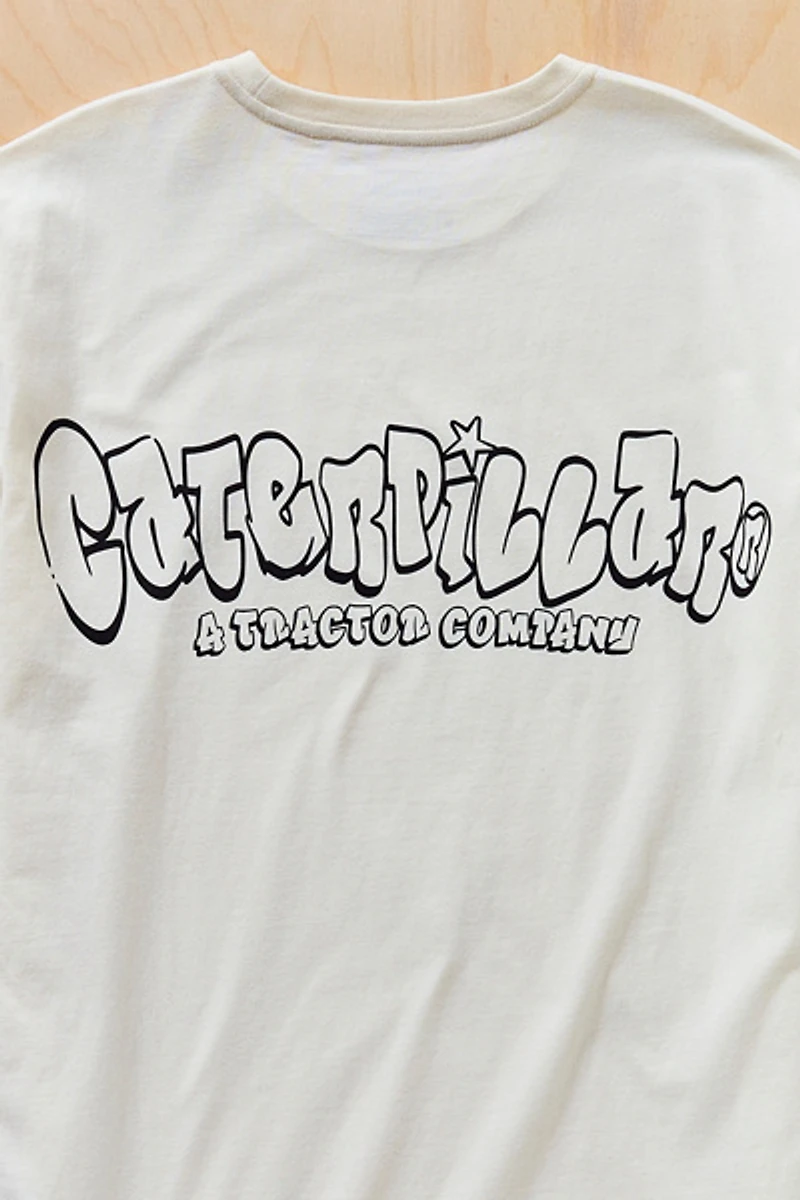 CAT Logo Graphic Heavyweight Washed Tee