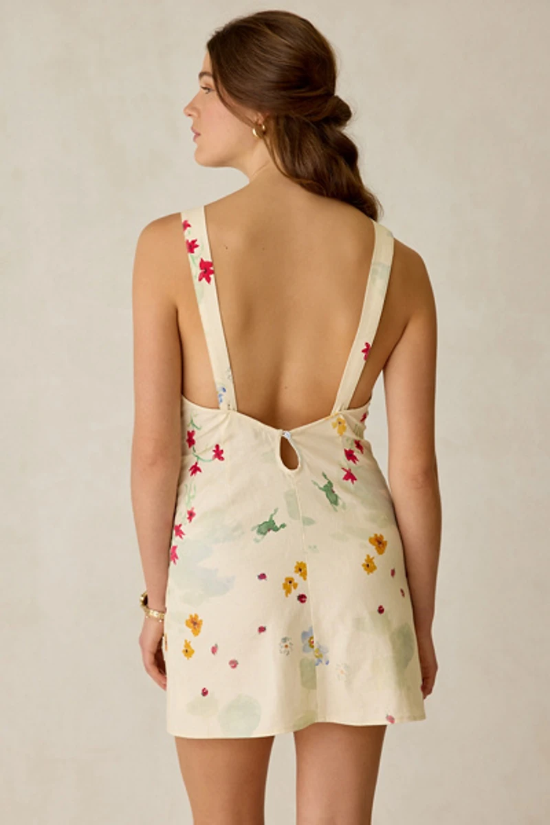 Kimchi Blue Shape Shifter Sleeveless Boatneck Mini Dress