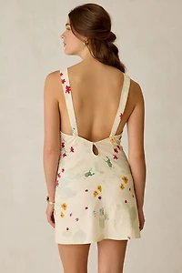 Kimchi Blue Shape Shifter Sleeveless Boatneck Mini Dress