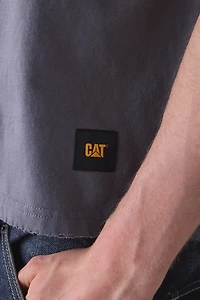 CAT Logo Graphic Muscle Tee