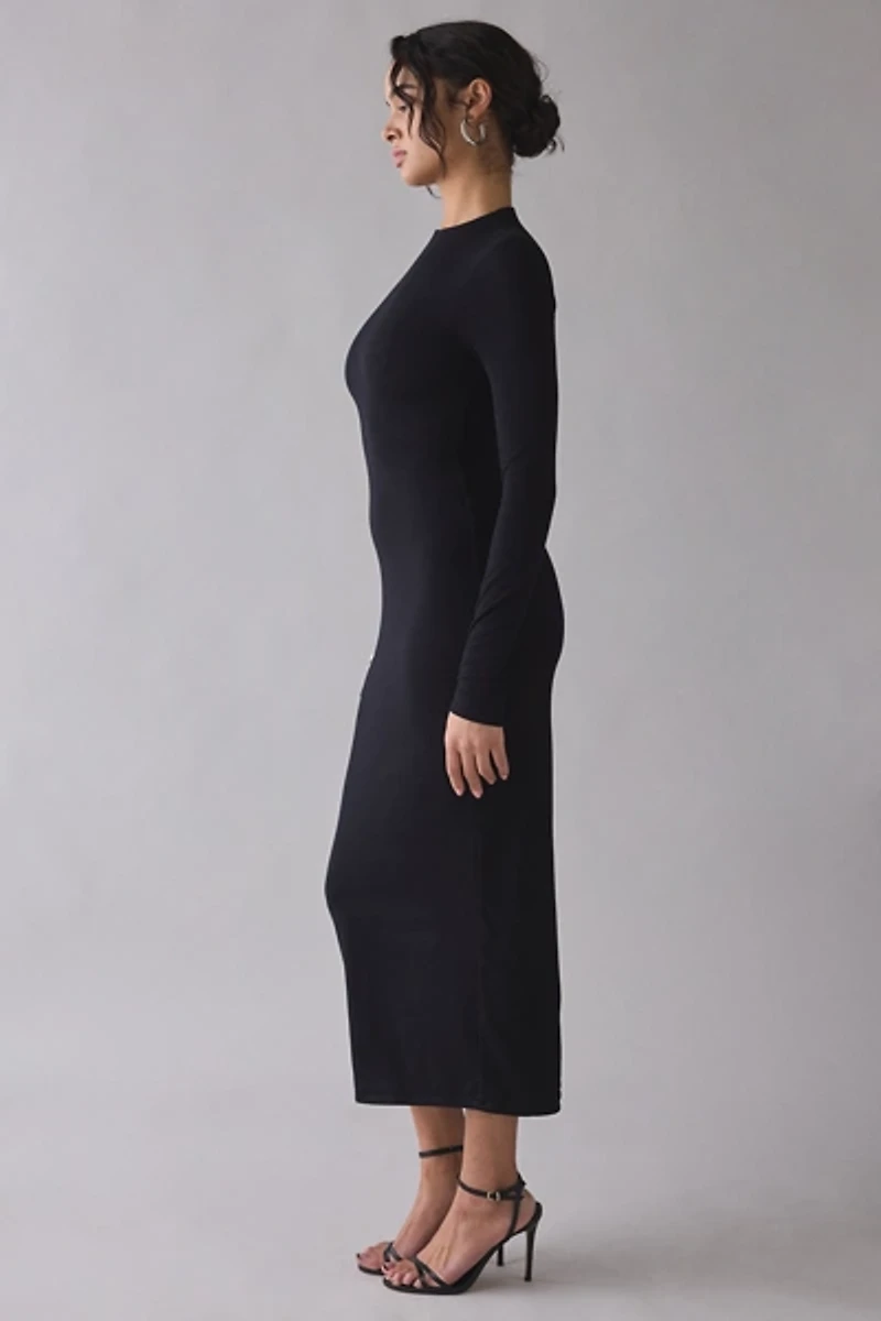 AFRM Juniper Long Sleeve Bodycon Maxi Dress