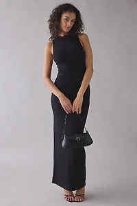 AFRM Casper Sleeveless High Neck Maxi Dress