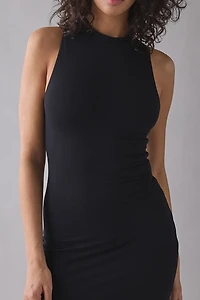 AFRM Casper Sleeveless High Neck Maxi Dress