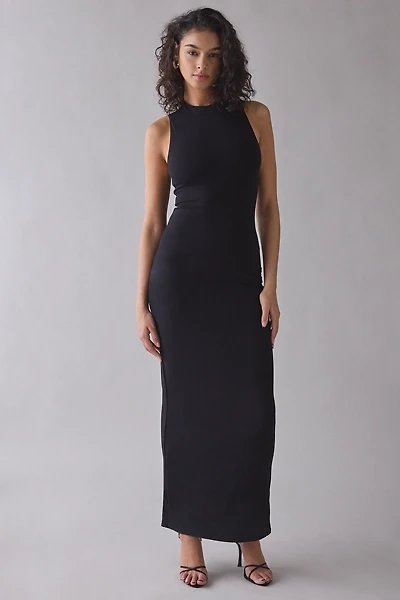 AFRM Casper Sleeveless High Neck Maxi Dress