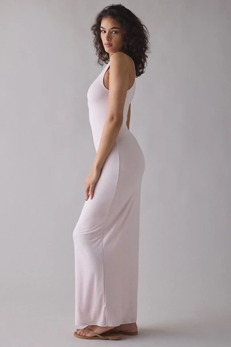 AFRM Casper Sleeveless High Neck Maxi Dress