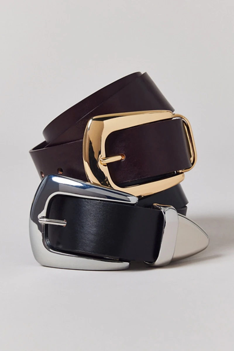Everyday Western Leather Belt