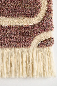 Stevie Squiggle Wool Tufted Wall Hanging