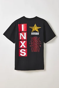 INXS Tour Vintage Graphic Heavyweight Cotton Tee
