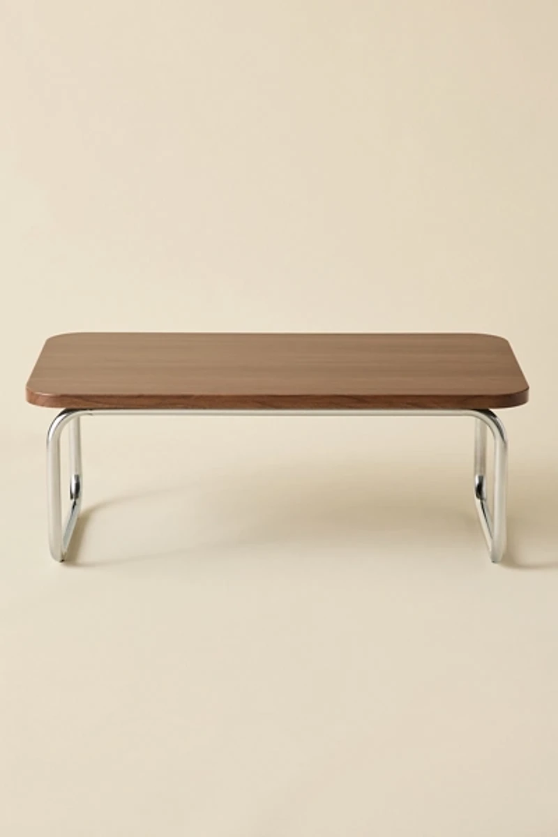 Boden Chrome Low Coffee Table