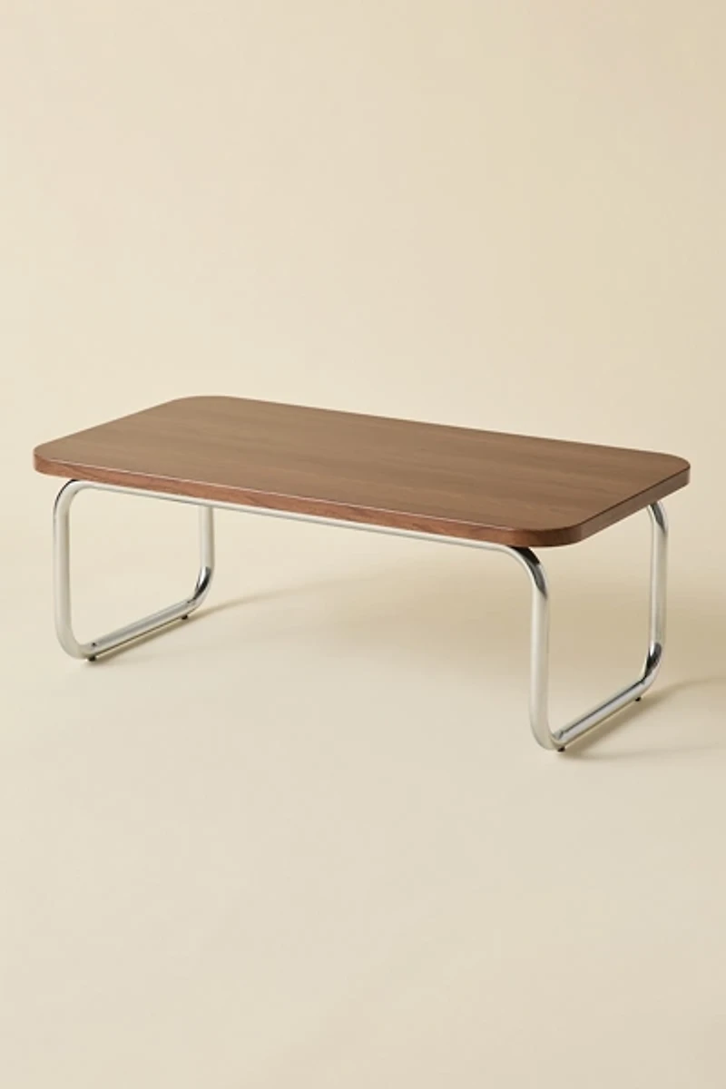 Boden Chrome Low Coffee Table