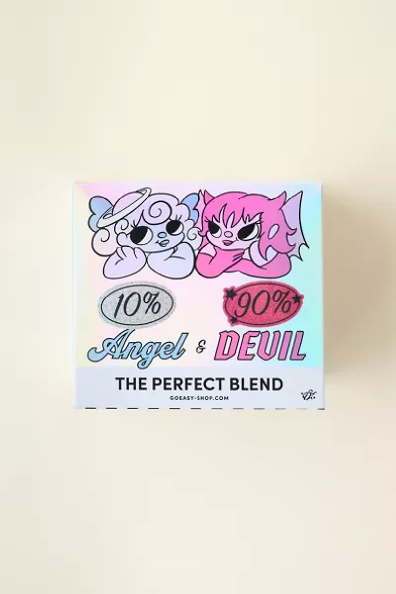 Go Easy Naughty & Nice Glass Vase