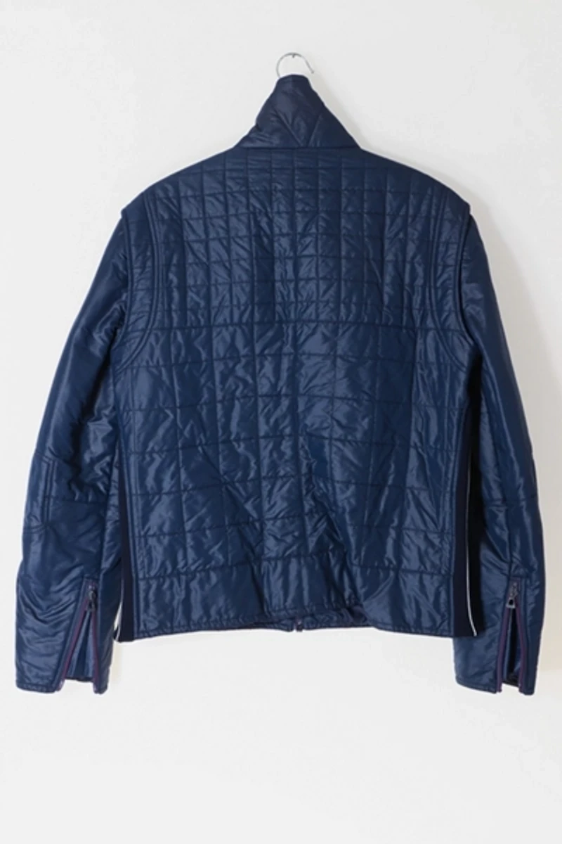 Vintage Ellesse Quilted Light Weight Biker Jacket Made in Italy