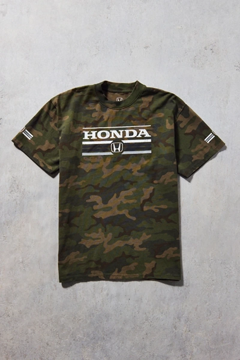 Honda Japan Graphic Camo Heavyweight Cotton Tee