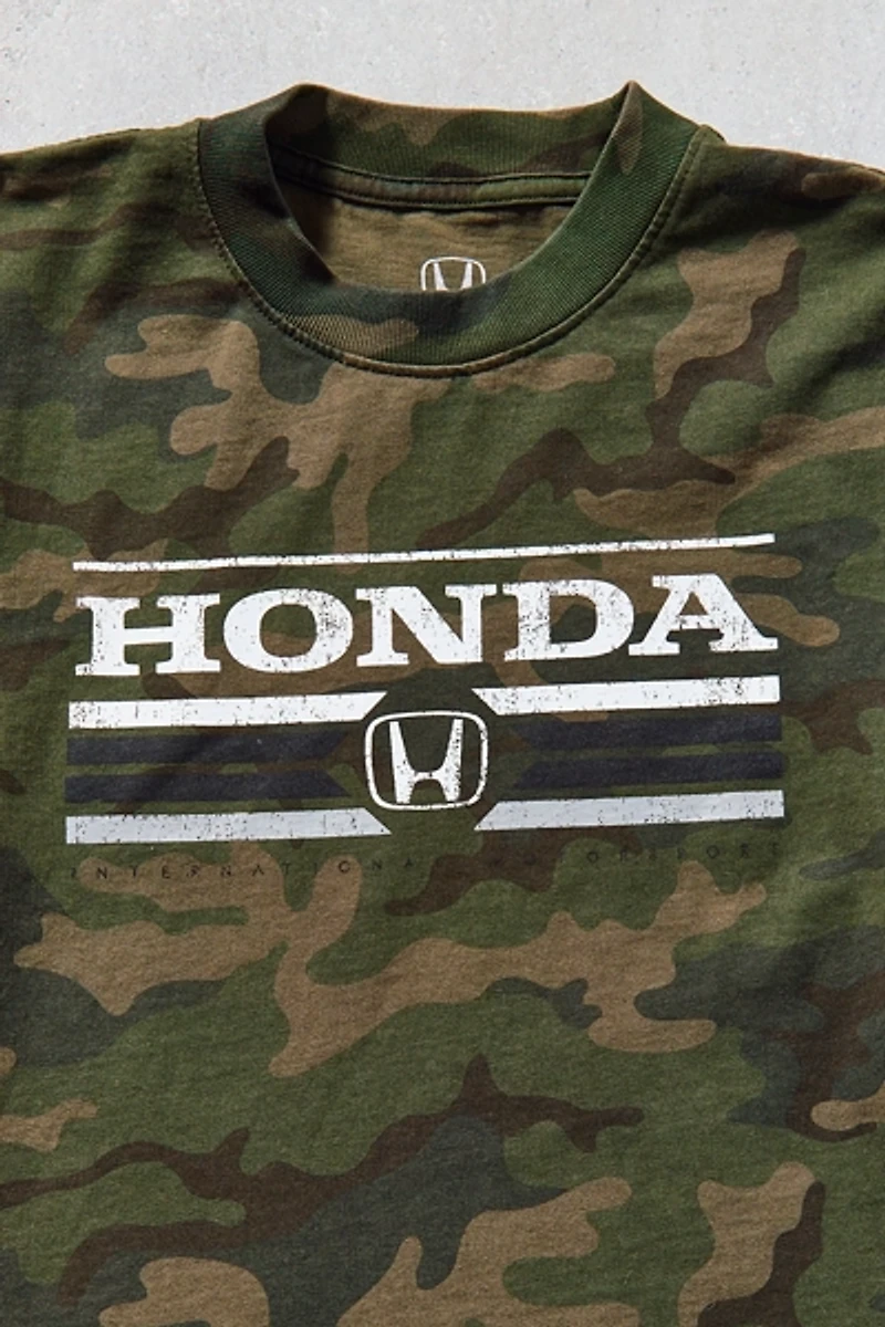 Honda Japan Graphic Camo Heavyweight Cotton Tee