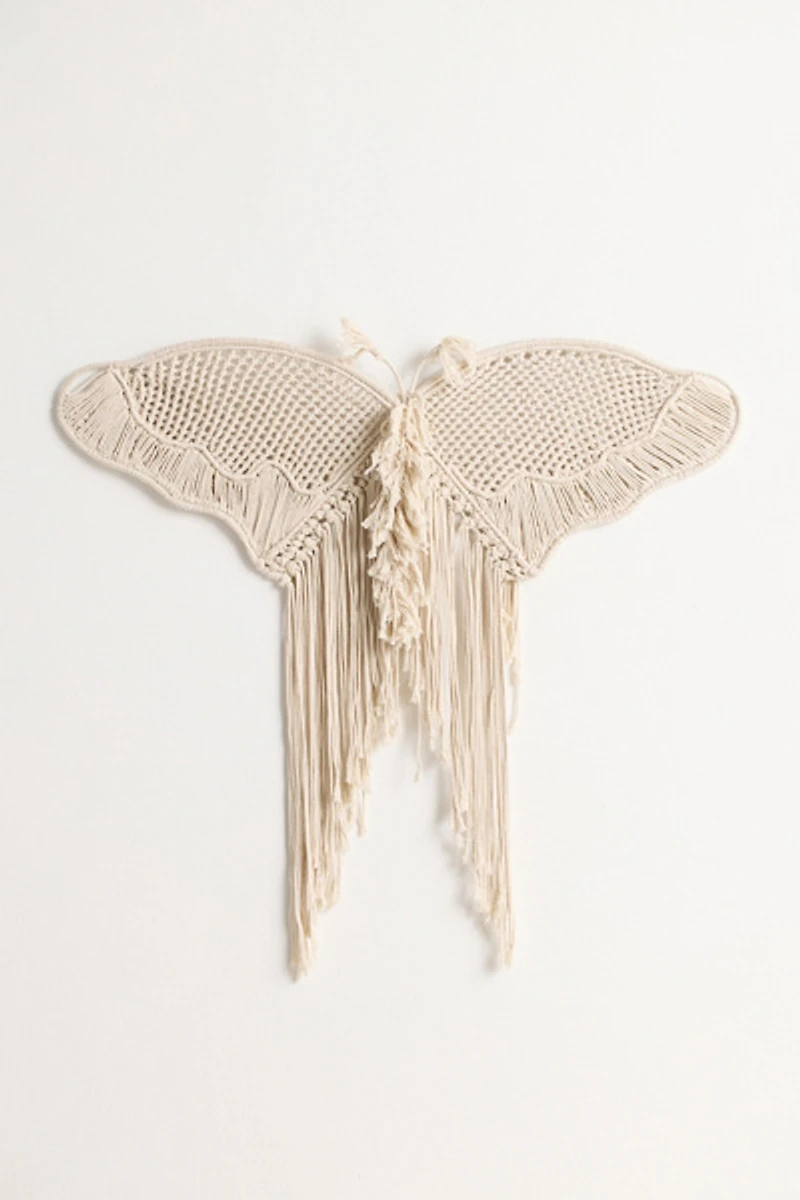 Butterfly Macramé Wall Hanging