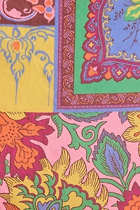 Festival Floral Patchwork Oversized Tapestry