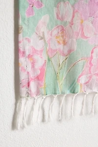 Whimsical Garden Floral Tapestry