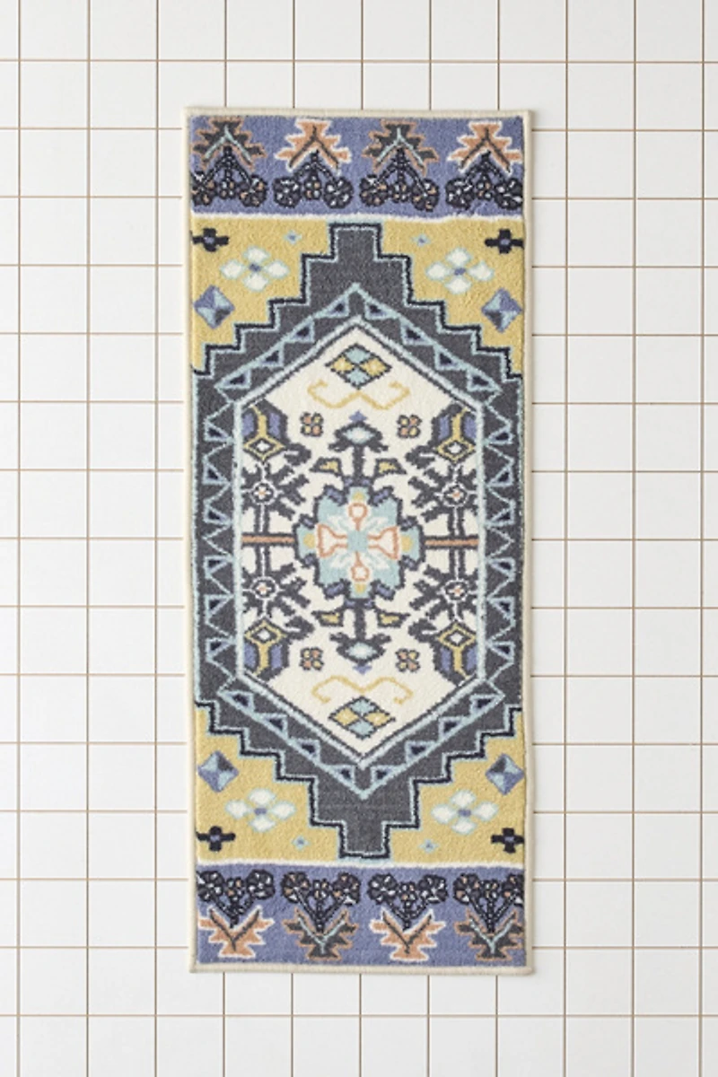 Beck Medallion Printed Bath Mat