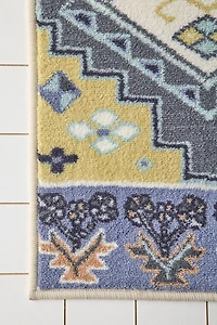 Beck Medallion Printed Bath Mat