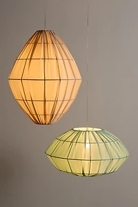 Gina Silky Hanging Lantern Pendant Light
