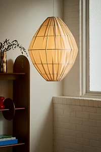 Gina Silky Hanging Lantern Pendant Light