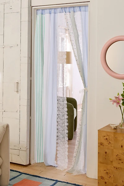 Wispy Fabric Doorway Curtain