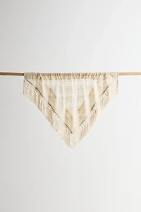 Lace Fringe Scarf Window Valance