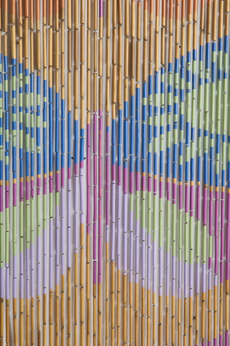 Monica Butterfly Bamboo Beaded Curtain